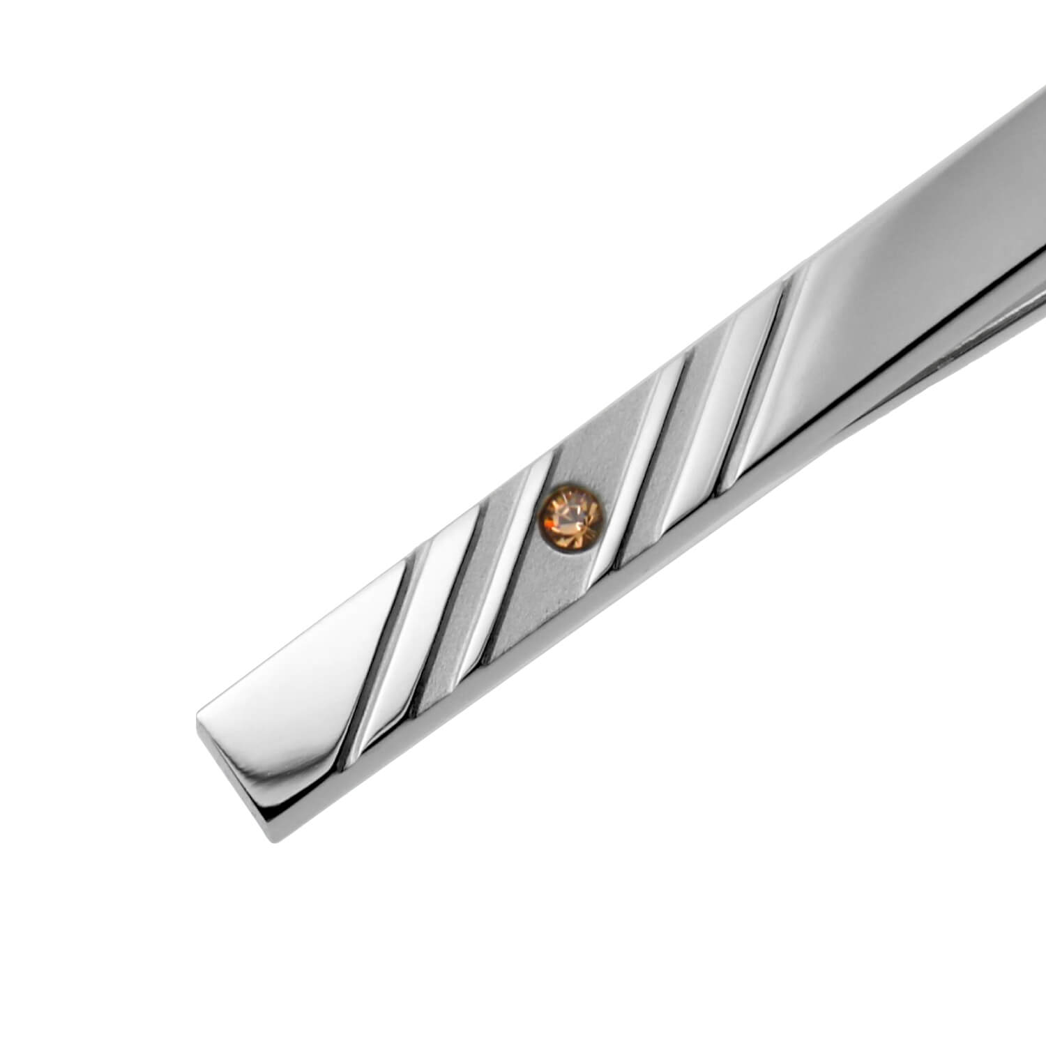 台座付き鉱石 誕生石カラー シリーズ -タイピン- Orobianco-オロビアンコOrobianco